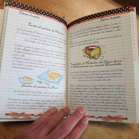 ARCIPELAGO PATATE E MONDO ZUCCA ricette tradizionali cucina tipica DEL BALDO