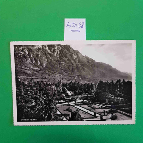 BOARIO TERME STAZIONE TERMALE BRESCIA 1931 CARTOLINA EPOCA VINTAGE POSTCARD