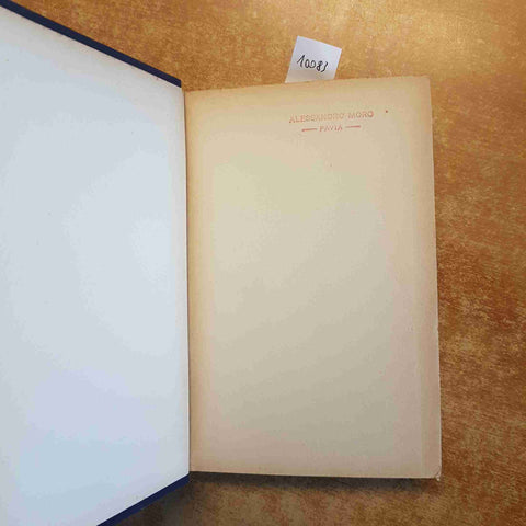 MICHELE SAPONARO VITA AMOROSA ED EROICA DI UGO FOSCOLO 1938 MONDADORI 1°edizione