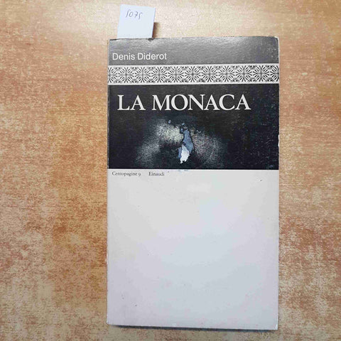 DENIS DIDEROT - LA MONACA 1972 EINAUDI letteratura francese GRANDI CLASSICI