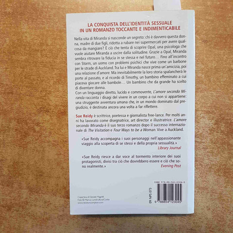 SUE REIDY - L'AMORE SECONDO MIRANDA 2010 NEWTON COMPTON romanzo romantico