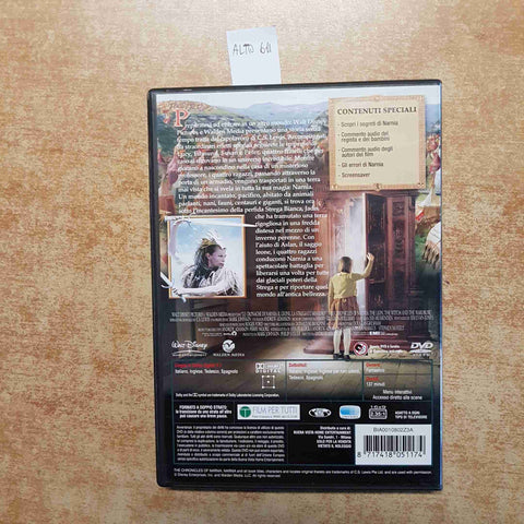 DVD: LE CRONACHE DI NARNIA IL LEONE, LA STREGA E L'ARMADIO 2006 WALT DISNEY