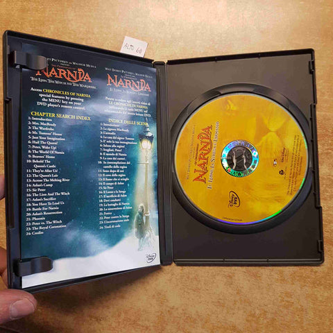 DVD: LE CRONACHE DI NARNIA IL LEONE, LA STREGA E L'ARMADIO 2006 WALT DISNEY