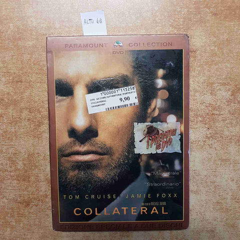 2 DVD TOM CRUISE, JAMIE FOXX - COLLATERAL PARAMOUNT COLLECTION EDIZIONE SPECIALE