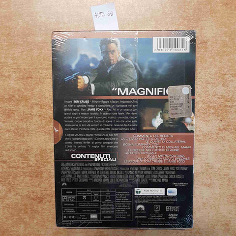2 DVD TOM CRUISE, JAMIE FOXX - COLLATERAL PARAMOUNT COLLECTION EDIZIONE SPECIALE