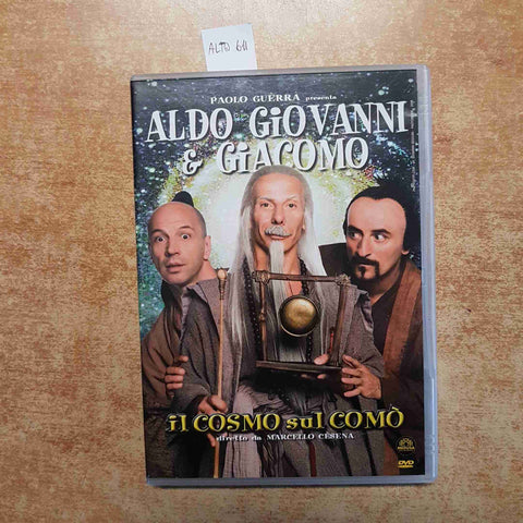 DVD ALDO GIOVANNI E GIACOMO - IL COSMO SUL COMO' 2008 MEDUSA