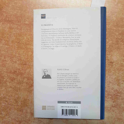 KAHLIL GIBRAN - IL PROFETA 2009 GHERARDO CASINI con testo inglese a fronte