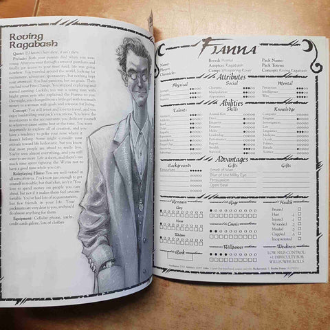FIANNA TRIBEBOOK 4 A SOURCEBOOK FOR WEREWOLF. THE APOCALYPSE Heckel Leblanc 1994