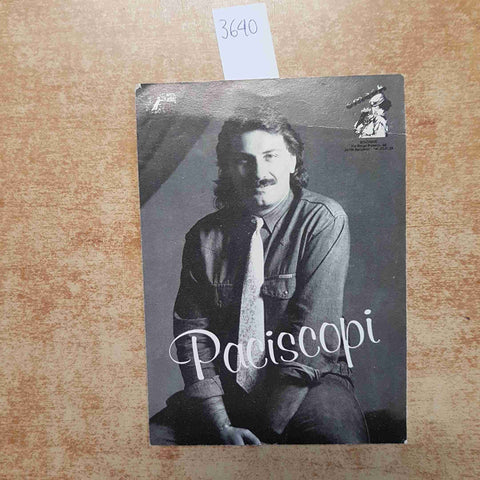 CARTOLINA GIANANTONIO PEZZOLI PACISCOPI AUTOGRAFATO collezionismo autografo