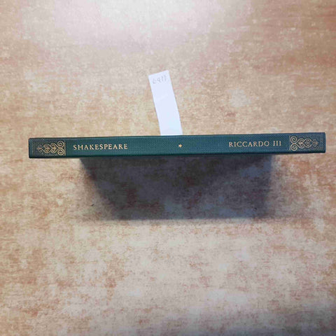 SHAKESPEARE - LA TRAGEDIA DI RE RICCARDO III - STORIE INGLESI RIZZOLI BUR