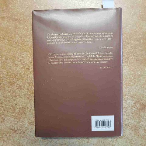 DAN BURSTEIN - I SEGRETI DEL CODICE DA VINCI 2005 SPERLING dan brown