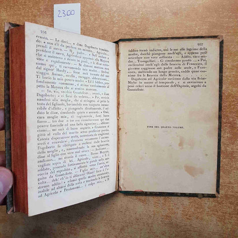 L'EBREO ERRANTE ROMANZO DI EUGENIO SUE VOLUME 3+4 BORRONI E SCOTTI 1848 MILANO
