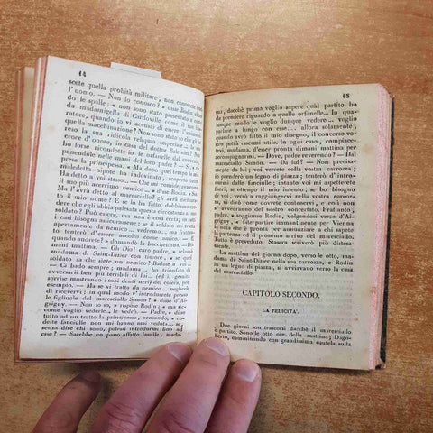 L'EBREO ERRANTE ROMANZO DI EUGENIO SUE VOLUME 9+10 BORRONI E SCOTTI 1849 MILANO