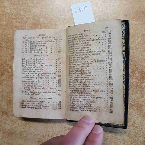 PARROCCHIANO ROMANO CONTENENTE LE PREGHIERE 1864 BELLARDI APPIOTTI