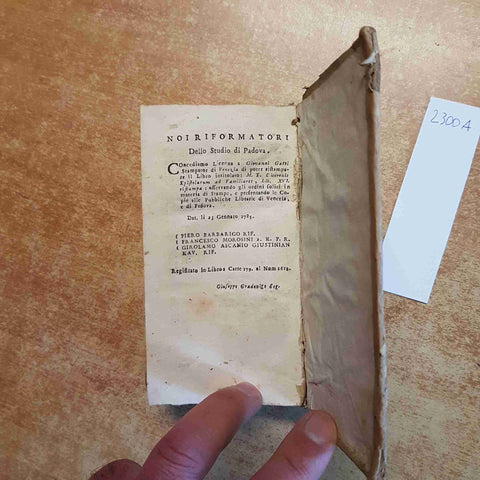 1787 M. TULLII CECERONIS EPISTOLARUM AD FAMILIARES LIBRI XVI JOANNIS GATTI cicer