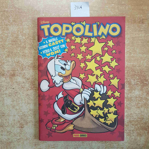 WALT DISNEY - TOPOLINO IL NATALE SECONDO CASTY 2016 PANINI COMICS