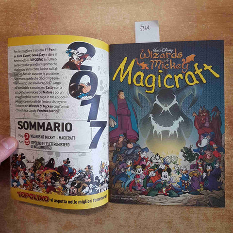 WALT DISNEY - TOPOLINO IL NATALE SECONDO CASTY 2016 PANINI COMICS