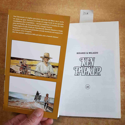 KEN PARKER COLLECTION 22 A DUE PASSI DAL PARADISO + SULLA STRADA PER 2005 PANINI