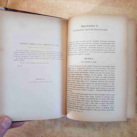 ANTONII BALLERINI, OPUS THEOLOGICUM MORALE Vol. II 1892 Editio Secunda GIACHETTI