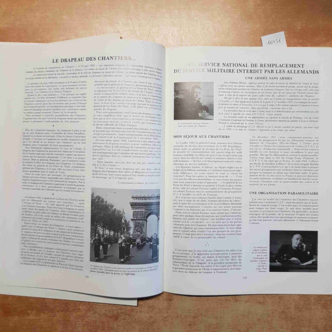 LES CHANTIERS DE LA JEUNESSE 1940 1944 CARNET DE LA SABRETACHE BULLETIN militari