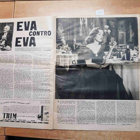 L'EUROPEO 7 OTTOBRE 1951 TITO HA ACCETTATO TRIESTE CAPODISTRIA PIRANO A ITALIA
