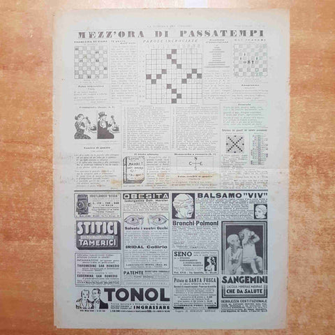 LA DOMENICA DEL CORRIERE 21 GIUGNO 1936 + SUPPLEMENTO Galeazzo Ciano Bersaglieri