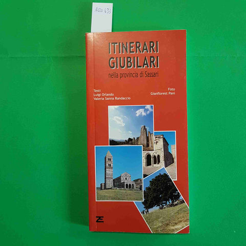 ITINERARI GIUBILARI NELLA PROVINCIA DI SASSARI 2000 ORLANDO ZONZA alghero ozieri