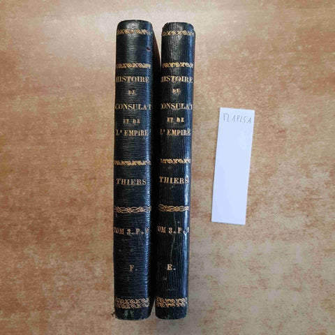 HISTOIRE DU CONSULAT ET DE L'EMPIRE PAR THIERS TOME TROISIEME 1845 LE MONNIER