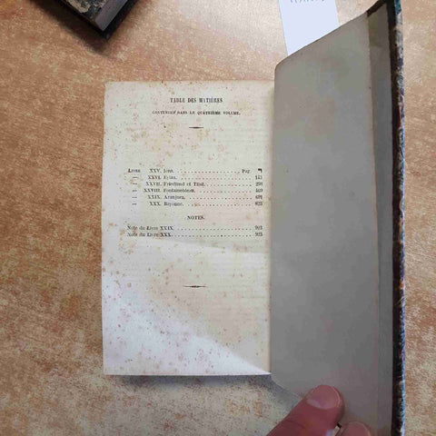 HISTOIRE DU CONSULAT ET DE L'EMPIRE PAR THIERS TOME QUATRIEME 1847 LE MONNIER