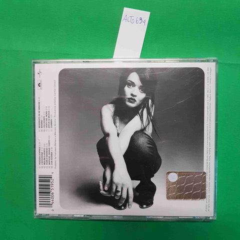 CARMEN CONSOLI - CD - L'ECCEZIONE 2002 POLYDOR UNIVERSAL MUSIC musica italiana