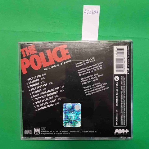 THE POLICE - CD - OUTLANDOS D'AMOUR 2004 CORRIERE DELLA SERA