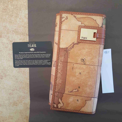 ALVIERO MARTINI 1A CLASSE PORTAFOGLIO DONNA LARGE WALLET NATURAL W0269000 TG. U