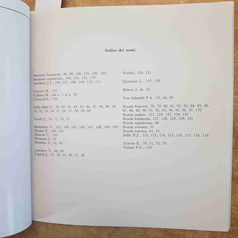 LA NATURA NELL'ARTE 2 GALLERIE SALAMON  DIPINTI STAMPE DISEGNI DAL XVII SECOLO