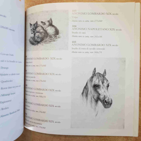 LA NATURA NELL'ARTE 2 GALLERIE SALAMON  DIPINTI STAMPE DISEGNI DAL XVII SECOLO