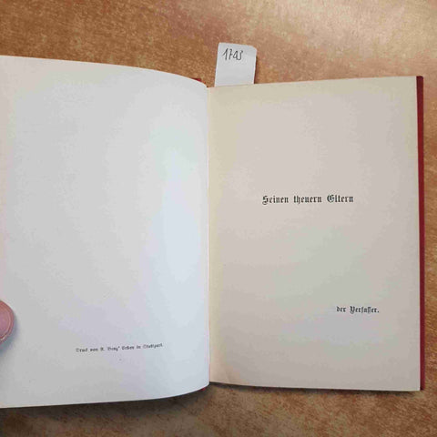 DER TROMPETER VON SAKKINGEN Joseph Viktor von Scheffel 1900 Adolf Bonz