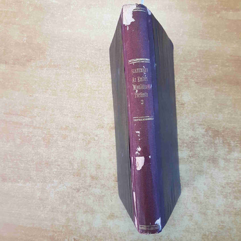 SZATHMARY KAROLY - AZ EMBERI MIVELODES TORTENETE III UJ KOR Budapest 1882 TETTEY