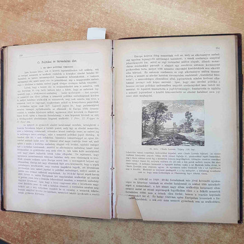 SZATHMARY KAROLY - AZ EMBERI MIVELODES TORTENETE III UJ KOR Budapest 1882 TETTEY