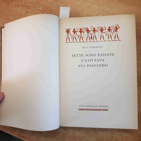 PAUL HERRMANN - SETTE SONO PASSATE E L'OTTAVA STA PASSANDO 1962 ALDO MARTELLO