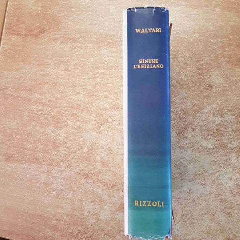 MIKA WALTARI - SINUHE L'EGIZIANO 1953 RIZZOLI romanzo XII EDIZ copertina rigida