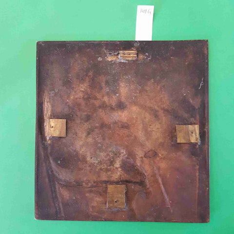 Bassorilievo in Bronzo Giosue' Carducci 1835 1907 Placca Artistica Vintage 1 kg