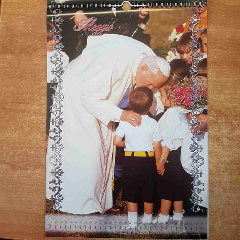 CALENDARIO 2004 GIOVANNI PAOLO II KAROL WOJTYLA Editrice Edigamma COLLEZIONISMO