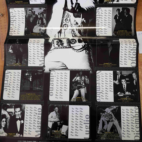 CALENDARIO 2003 DOPO 25 ANNI ELVIS PRESLEY Editrice Costa Azzurra 2000