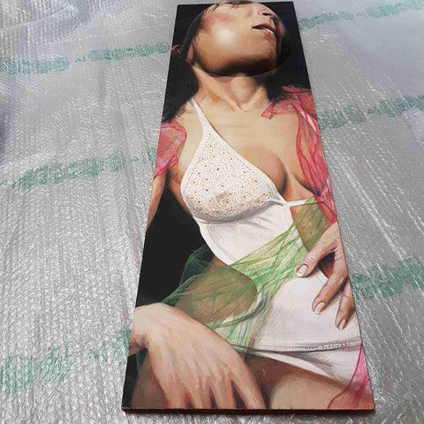 DARIO AGUZZI - LA DANZA DI SALOME' 2011 originale su tavola arte contemporanea