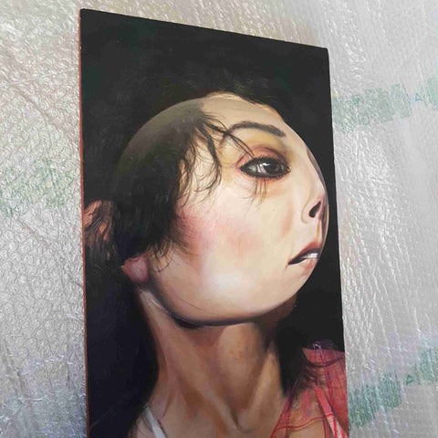 DARIO AGUZZI - LA DANZA DI SALOME' 2011 originale su tavola arte contemporanea