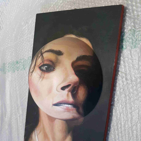 DARIO AGUZZI - LA DANZA DI SALOME' 2011 originale su tavola arte contemporanea