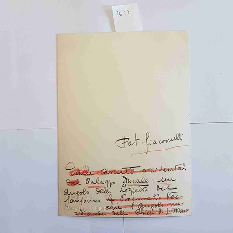 Foto vintage Venezia Piazza San Marco Giacomelli originale stampa epoca