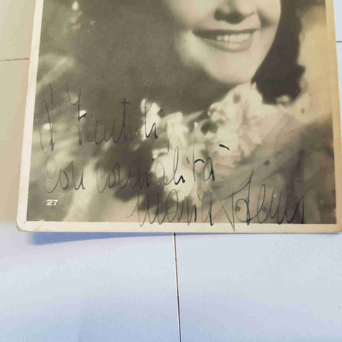 MARIA DENIS foto originale autografata attrice cinema italiano anni 40