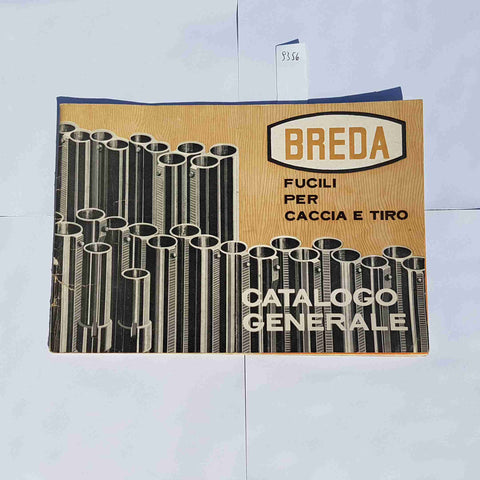 CATALOGO BREDA 1962 FUCILI CACCIA TIRO ARGUS PEGASUS VINTAGE ARMI