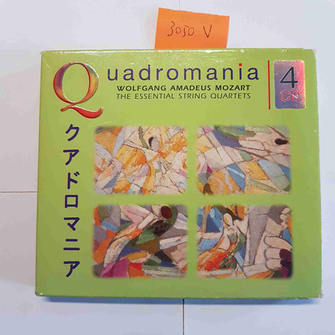 Mozart Essential String Quartets 4CD Quadromania Box Set Membran
