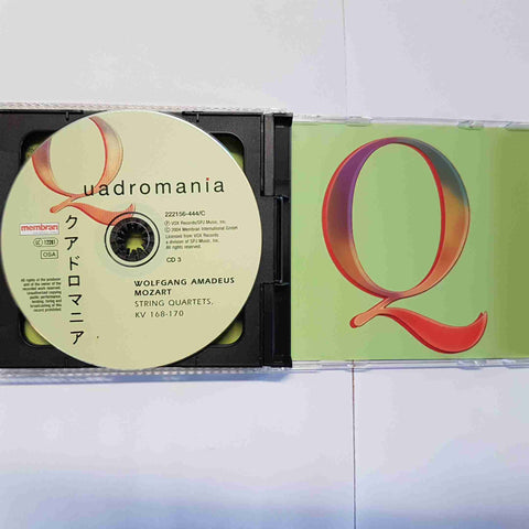 Mozart Essential String Quartets 4CD Quadromania Box Set Membran